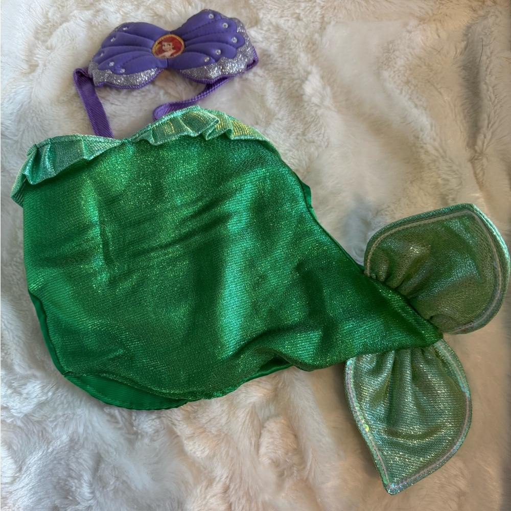 Build A Bear Green Ariel Disney Mermaid Costume